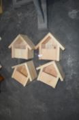 *Four Softwood Robin Boxes