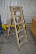 *Pair of Vintage Wooden Steps