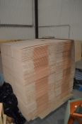 *Pallet of ~200 Corrugated Cardboard Boxes 530x360x275mm