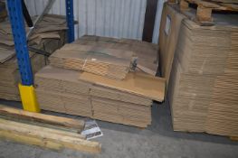 *Pallet of Assorted Corrugated Cardboard Boxes