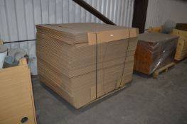 *Pallet of 80 Large Corrugated Cardboard Boxes