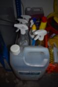 *Quantity of Surface Cleaners, Bleach, Virucidal Cleaner, etc.