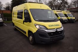 *Citroen Relay Ambulance Van with Security Cell Reg:LK65 AUL Mileage: 175029