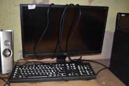 *BenQ Monitor with Keyboard