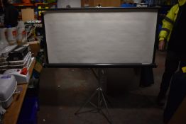 *Projector Screen on Stand