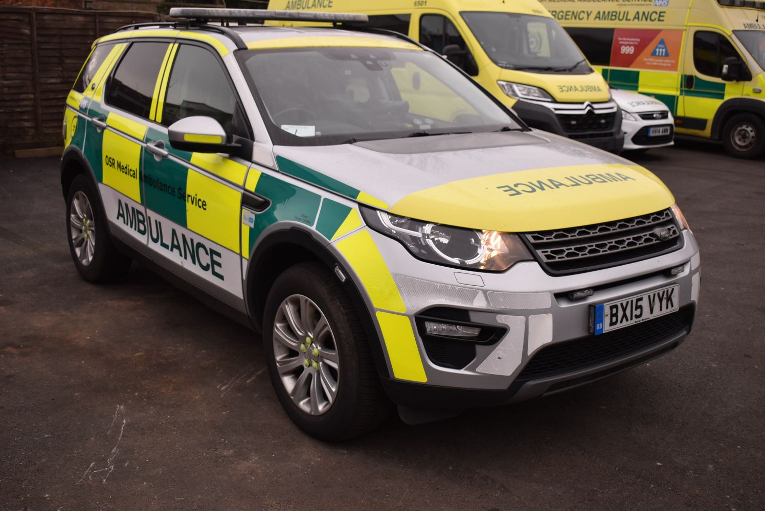 8493 - The Assets and Stock belonging to Opelwood Limited T/A OSR Medical Ambulance Service also known as North East Medical Services