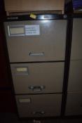 *Three Drawer Filing Cabinet