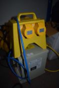 *1.6kva Isolating Wall Mounted Transformer with Four Way Splitter Box, and Various Small Extensions