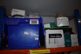 *Large Quantity of Syringes with Needles, and Safety Needles