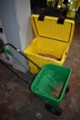 *Grit Spreader and Storage Unit with Grit