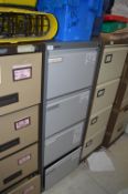 *Four Drawer Foolscap Filing Cabinet (two tone grey)