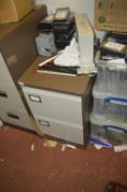 *Two Drawer Foolscap Filing Cabinet (coffee & cream)