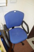 *Typists Swivel Chair (blue)