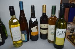 Six Bottles of White Wine