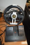 XR Racing Gaming Wheel plus Pedals