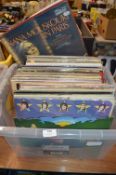 12" LP Records Including 70's Pop, Mixed Oldies, e