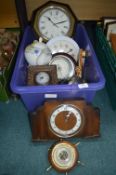 Vintage Mantel Clocks etc.