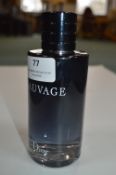 Dior Savage Eau de Toilette 200ml (part bottle)
