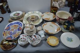 Pottery Plates, Tableware, etc.