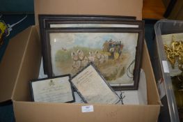 Victorian Stagecoach Prints etc.