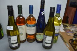 Six Bottles of White Wine