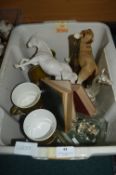 Assorted Pottery etc. Including Poole (some AF)