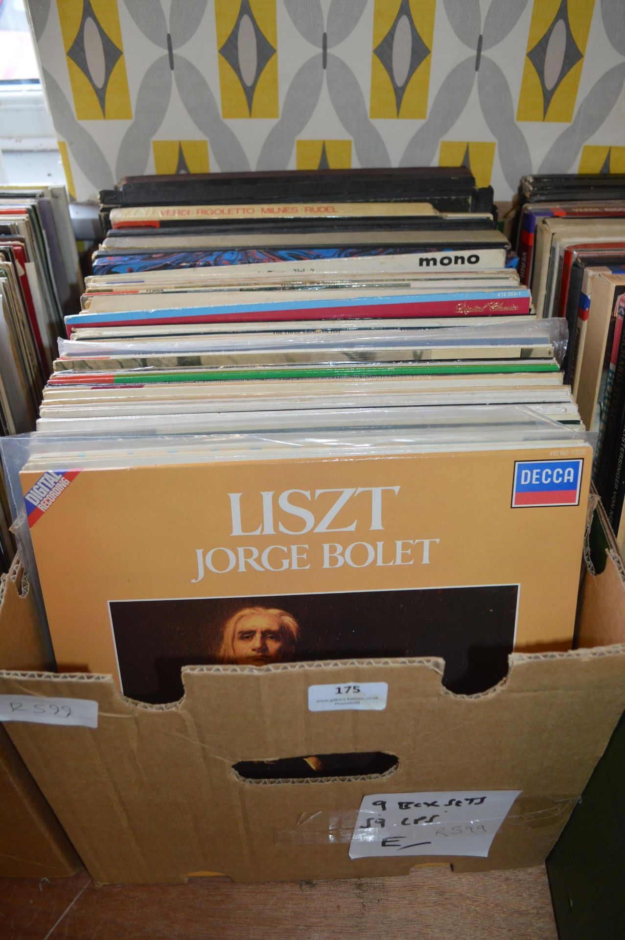 9 Box Sets and 59 LP Records: Classical, etc.