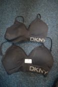 *DKNY Seamless Bras (black) Size: S 2pk