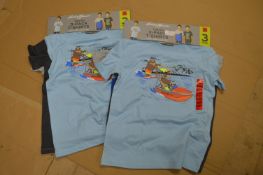 2x Eddie Bauer Child's T-Shirts 3pk Size: 10-11 Ye