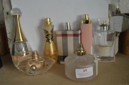 7x Part Tester Fragrances: Dior, etc.