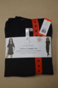 *Flora Nikrooz 3pc Black Lounge Set Size: M