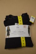 *Flora Nikrooz 3pc Black Lounge Set Size: S