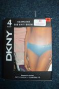 *DKNY Seamless Ribbed Bikini Bottoms Size: M 4pk