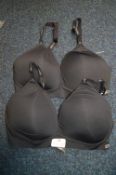 *DKNY Seamless Bras (black) Size: S 2pk