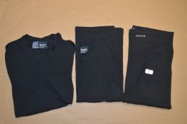 *3x Columbia Black T-Shirts Size: S