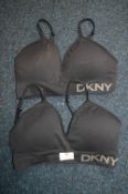 *DKNY Seamless Bras (black) Size: L 2pk