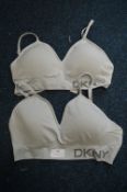 *DKNY Seamless Bras (grey) Size: L 2pk