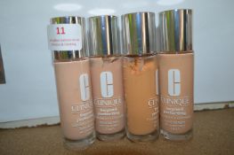 4x 30ml Bottles of Clinique Beyond Perfecting Foun