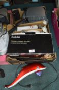 Assorted Electrical Items: Babyliss Hair Styler, e