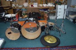 Premier Olympic Drum Kit with Stands, plus Sabian