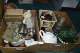 Two Boxes of Kitchenware