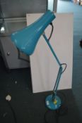 1970's Turquoise Anglepoise Lamp
