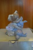 Nao Lladro Girl with Rabbit Figure