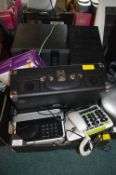 Assorted Electrical Items: Polaroid Radio, etc.