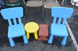 Children's Chairs and Stools