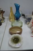 Vintage Glassware and Pottery Items