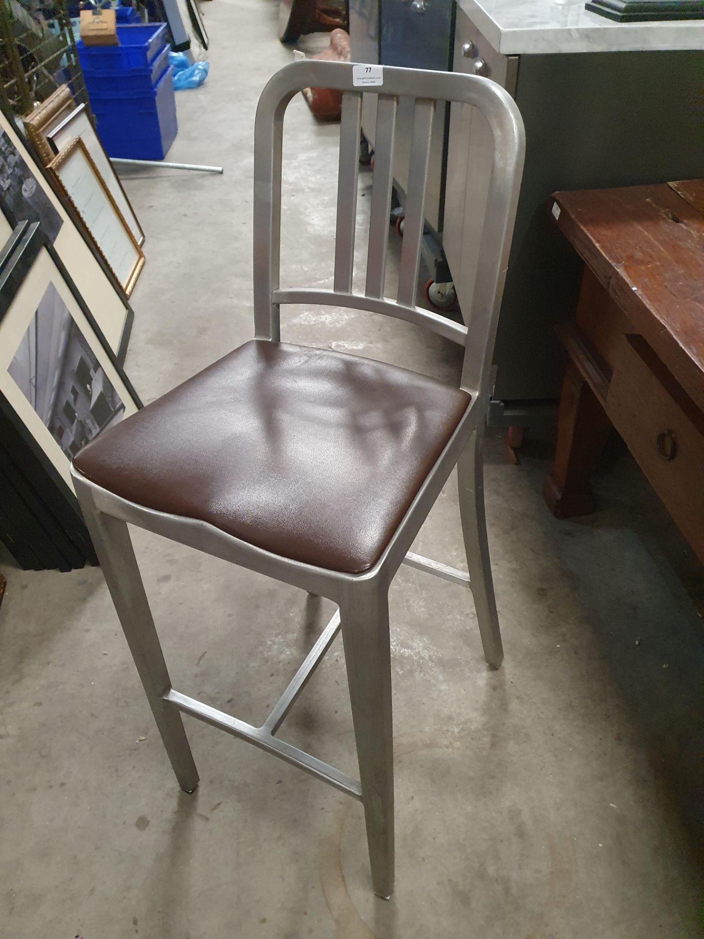 * tall lightweight stool