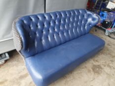 * Chesterfield style sofa