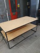 * large industrial table - 1700w x 750d x 900h