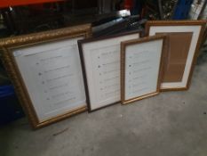 * selection of frames
